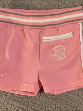 Nike Chicago Cubs MLB Pink Shorts Girl 3/6 Months Baby Infant Embroidered Logo